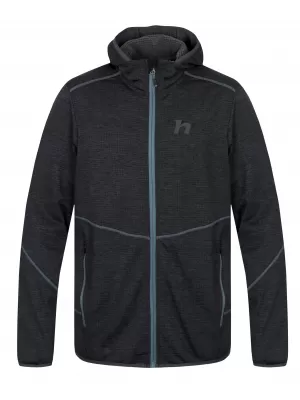 Moški pulover HANNAH DAMAR HOODY TEMNO SIVA MEL