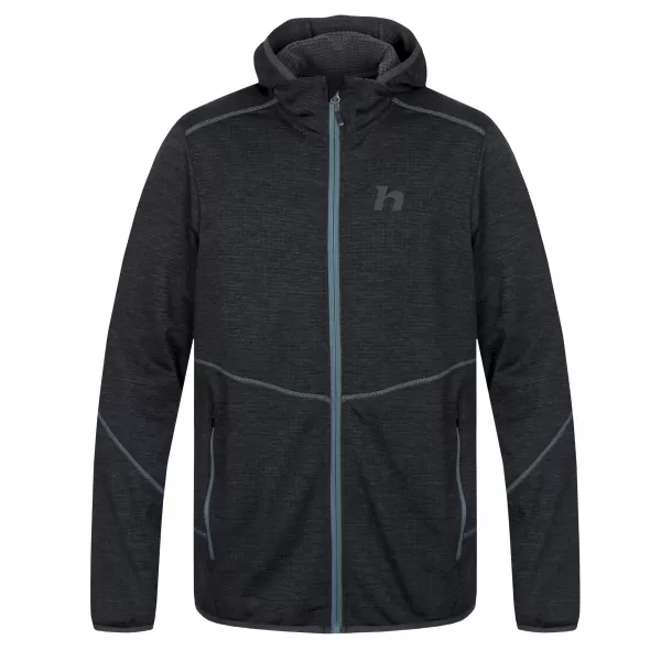  Moški pulover HANNAH DAMAR HOODY TEMNO SIVA MEL 