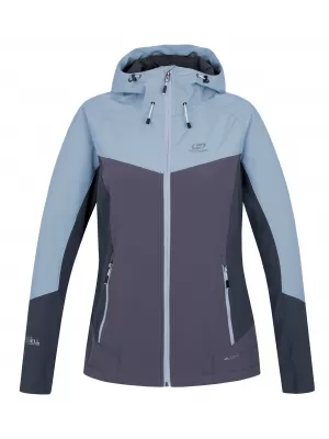 Ženska softshell jakna HANNAH PULLA MODRA MEGLA/MORSKI PES