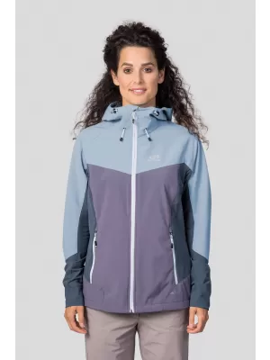 Ženska softshell jakna HANNAH PULLA MODRA MEGLA/MORSKI PES