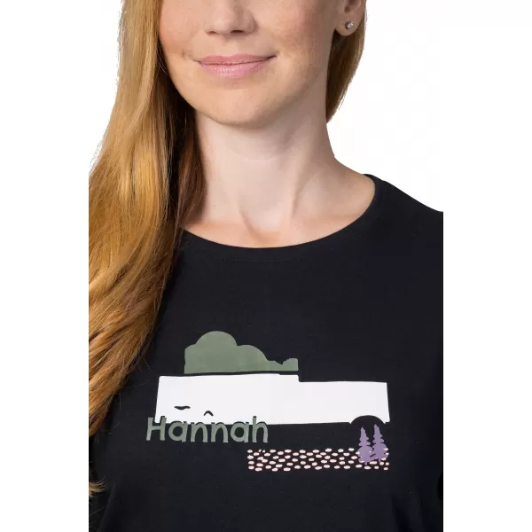  Ženska majica s kratkimi rokavi HANNAH CHUCKI ANTRACIT 