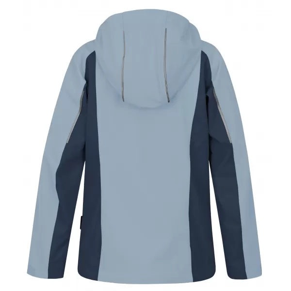  Dekliška softshell jakna HANNAH CAPRA JR MODRA MEGLA/INSIGNIJA MODRA 