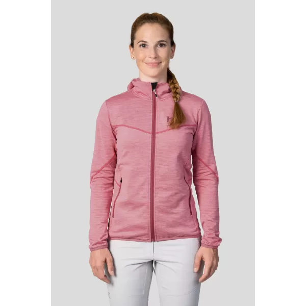  Ženski pulover HANNAH DAGNYS HOODY KREMEN ROZA MEL 