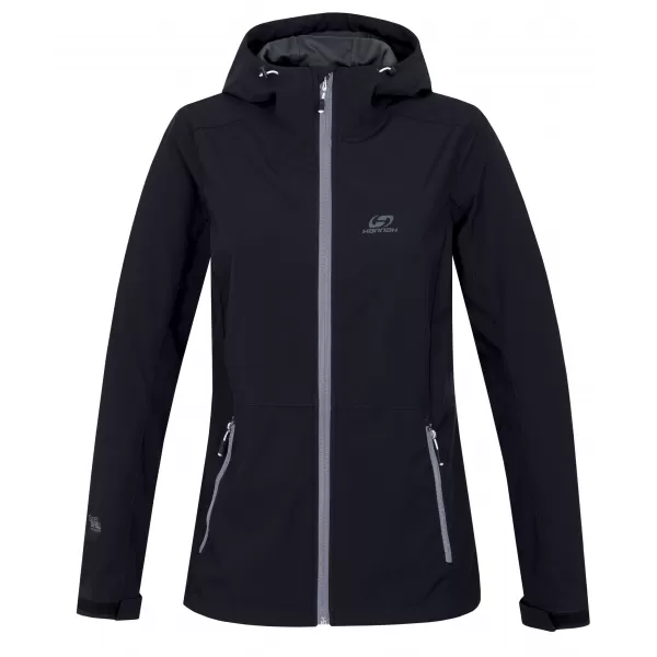  Ženska softshell jakna HANNAH ZURY LITE ANTRACIT/MODRA 