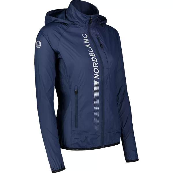  Ženska kolesarska jakna NORDBLANC FADEAWAY NBSJL7609 TEMNO MODRA 