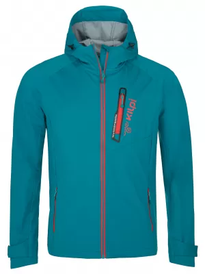 Moška softshell jakna KILPI BELTRA-M RM0103KI TURKIZNA