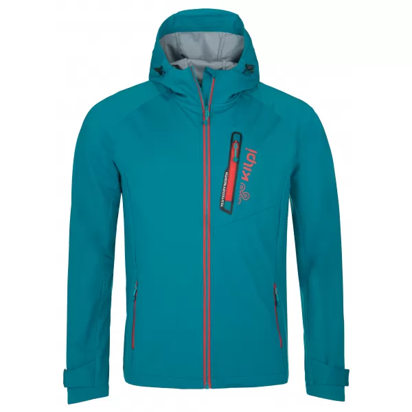  Moška softshell jakna KILPI BELTRA-M RM0103KI TURKIZNA 