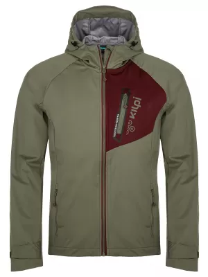 Moška softshell jakna KILPI BELTRA-M RM0103KI KAKI