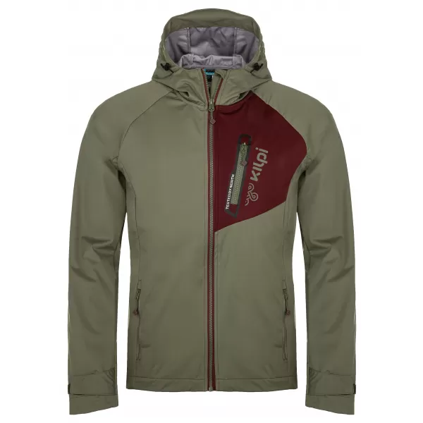  Moška softshell jakna KILPI BELTRA-M RM0103KI KAKI 