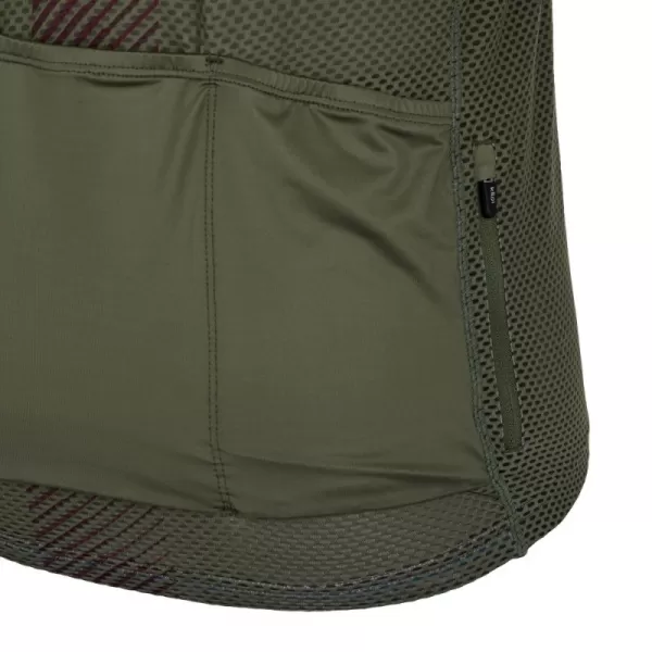  Moški kolesarski dres KILPI ALVI-M RM0309KI KAKI 