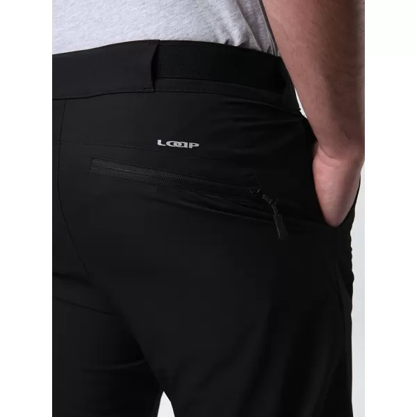  Moške softshell hlače LOAP URFINN ČRNO/BELO 