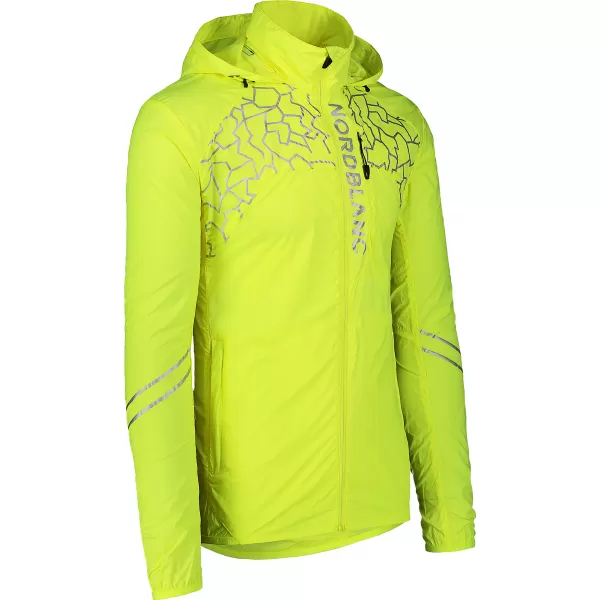  Moška jakna NORDBLANC WELL-BEING NBSJM7602 FLUORESCENTNO ZELENA 
