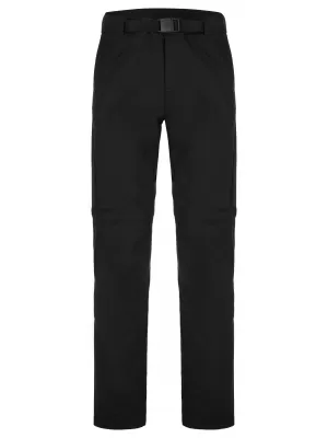 Moške softshell hlače LOAP URFINN ČRNO/BELO