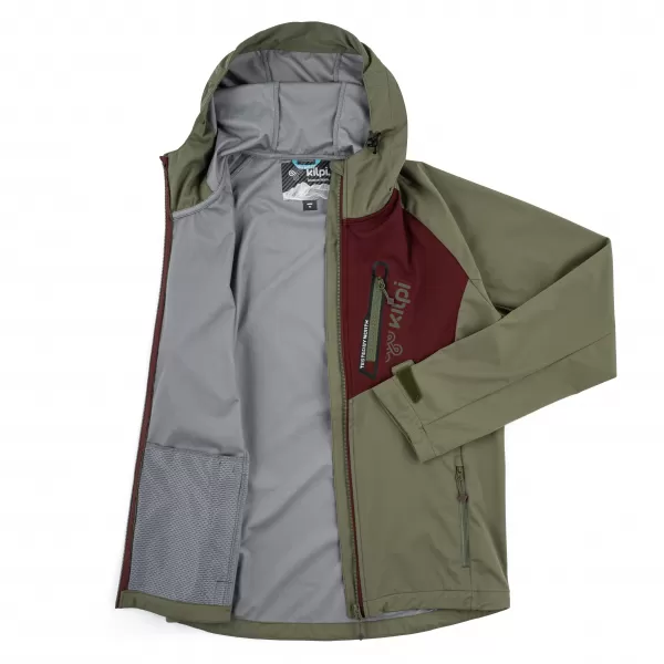  Moška softshell jakna KILPI BELTRA-M RM0103KI KAKI 