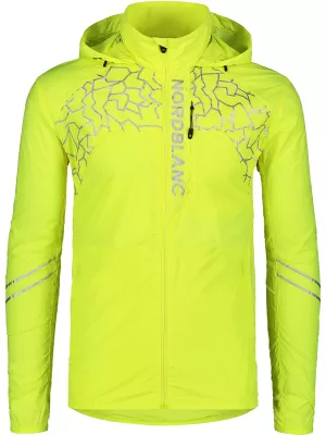 Moška jakna NORDBLANC WELL-BEING NBSJM7602 FLUORESCENTNO ZELENA