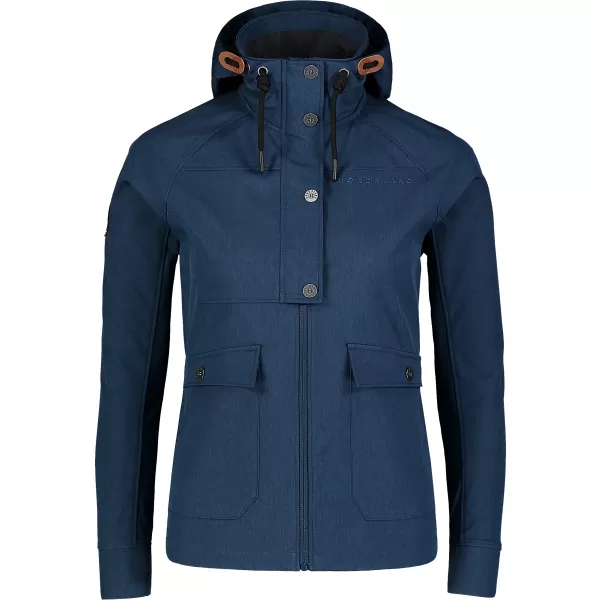  Ženska softshell jakna NORDBLANC LIGHT-HEARTED NBSSL7611 TEMNO MODRA 