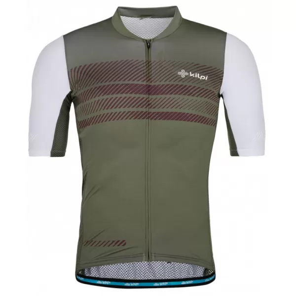  Moški kolesarski dres KILPI ALVI-M RM0309KI KAKI 