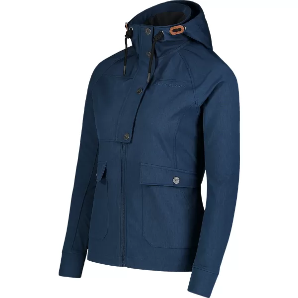  Ženska softshell jakna NORDBLANC LIGHT-HEARTED NBSSL7611 TEMNO MODRA 