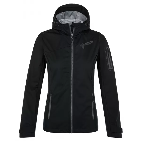 Ženska softshell jakna KILPI BELTRA-W RL0104KI ČRNA 