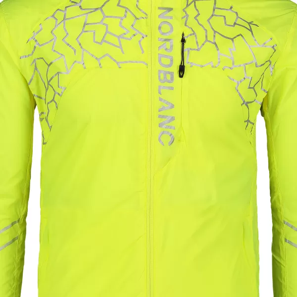  Moška jakna NORDBLANC WELL-BEING NBSJM7602 FLUORESCENTNO ZELENA 