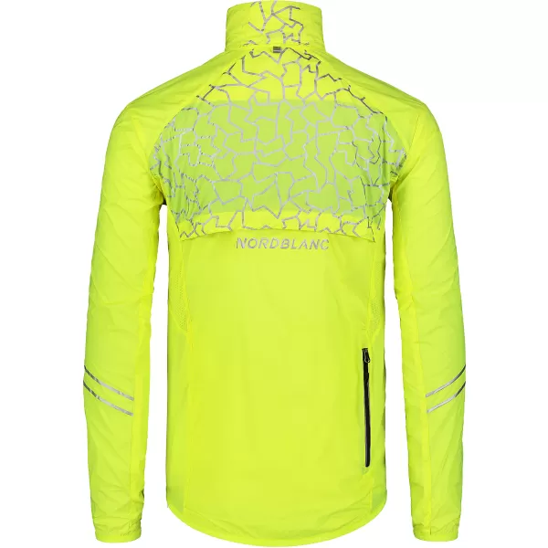  Moška jakna NORDBLANC WELL-BEING NBSJM7602 FLUORESCENTNO ZELENA 