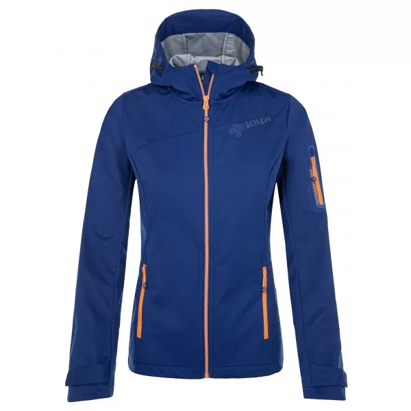  Ženska softshell jakna KILPI BELTRA-W RL0104KI TEMNO MODRA 