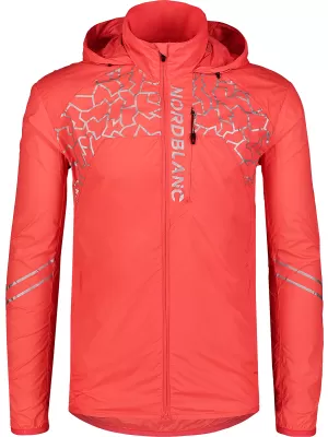 Moška jakna NORDBLANC WELL-BEING NBSJM7602 NEON OGNJENA KORALA