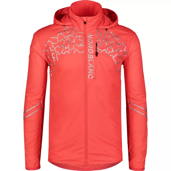  Moška jakna NORDBLANC WELL-BEING NBSJM7602 NEON OGNJENA KORALA 