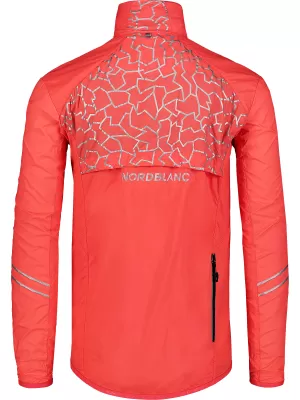 Moška jakna NORDBLANC WELL-BEING NBSJM7602 NEON OGNJENA KORALA