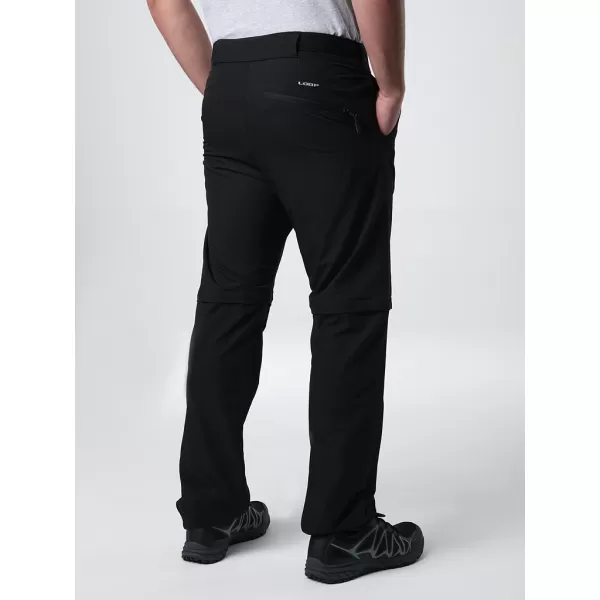  Moške softshell hlače LOAP URFINN ČRNO/BELO 