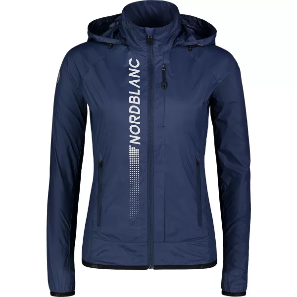  Ženska kolesarska jakna NORDBLANC FADEAWAY NBSJL7609 TEMNO MODRA 