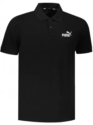 Moška majica s kratkimi rokavi z ovratnikom PUMA ESS PIQUE POLO 586674-01 ČRNA