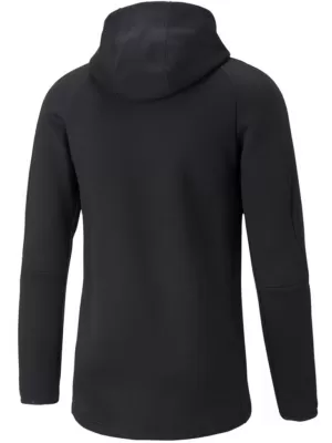 Moški pulover PUMA EVOSTRIPE HOODIE 849914-01 ČRNA
