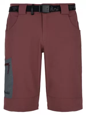 Moške kratke hlače KILPI NAVIA-M RM0208KI TEMNO RDEČA