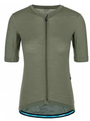 Ženski kolesarski dres KILPI MEARIL-W RL0324KI KAKI
