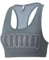 Ženski nedrček PUMA MID IMPACT 4KEEPS GRAPHIC BRA PM 520306-42 SIVA