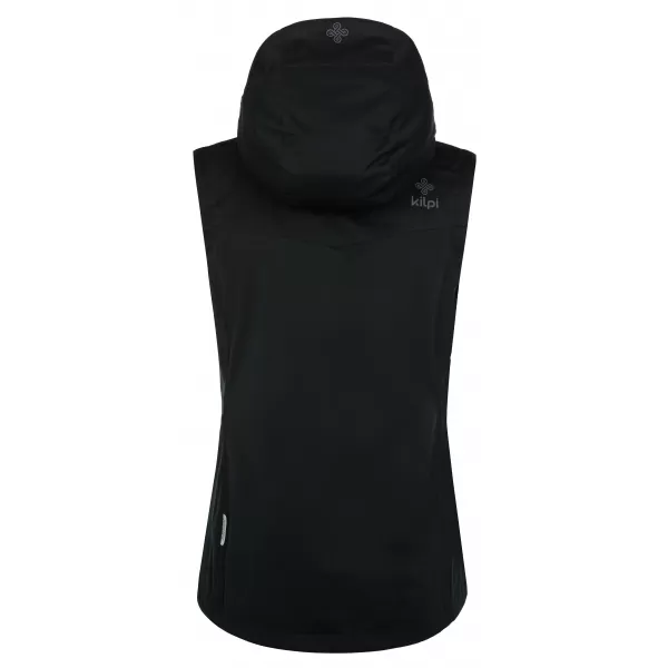  Ženski softshell telovnik KILPI MONILEA-W RL0107KI ČRNA 