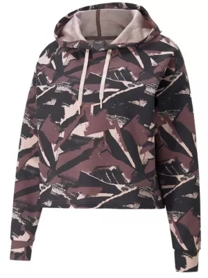 Ženski pulover PUMA MODERN SPORTS AOP HOODIE 849824-75 VIJOLIČNA