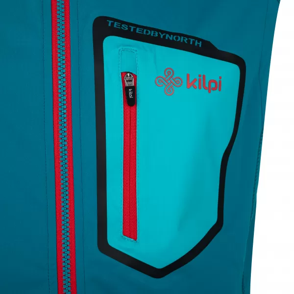  Moški softshell telovnik KILPI RIELLO-M RM0106KI TURKIZNA 