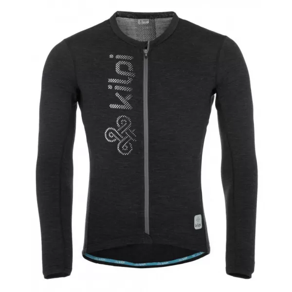  Moški kolesarski dres KILPI SONET-M RM0393KI TEMNO SIVA 