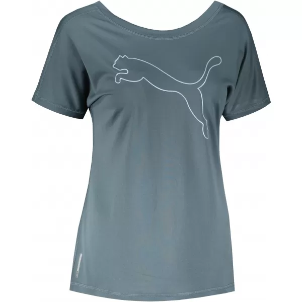  Ženska majica s kratkimi rokavi PUMA TRAIN FAVORITE JERSEY CAT TEE 520260-42 SIVA 