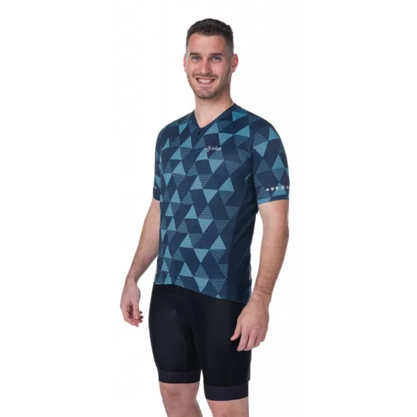  Moški kolesarski dres KILPI SALETTA-M RM0313KI TEMNO MODRA 