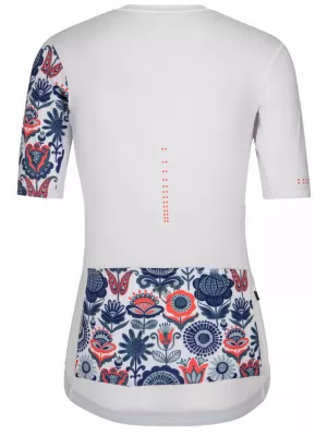 Ženski kolesarski dres KILPI ORETI-W RL0327KI BELA