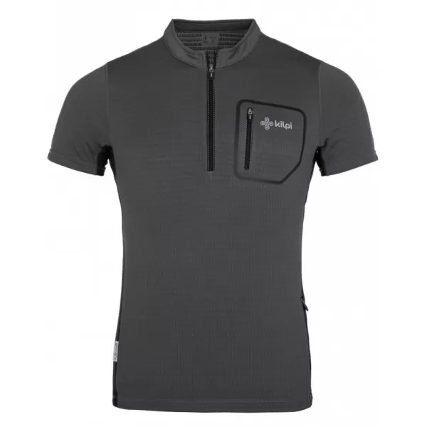  Moška kolesarska majica KILPI MELEDO-M RM0391KI TEMNO SIVA 