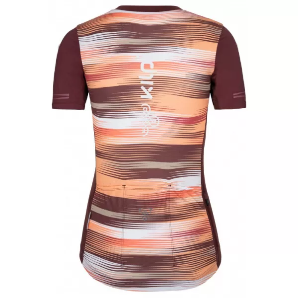  Ženski kolesarski dres KILPI MOATE-W RL0325KI TEMNO RDEČA 
