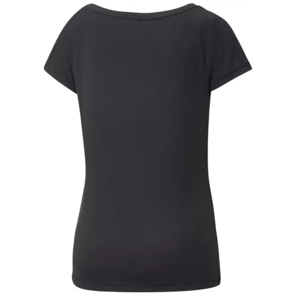  Ženska majica s kratkimi rokavi PUMA TRAIN FAV JERSEY CAT TEE 522420-01 ČRNA 