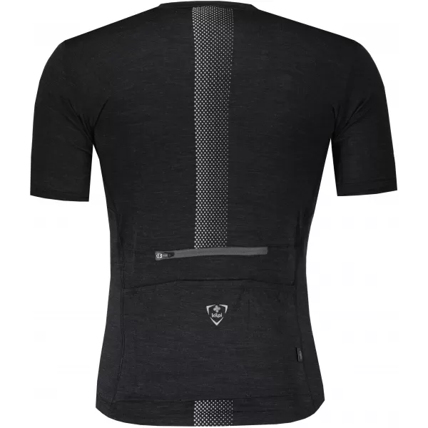  Moški kolesarski dres KILPI PETRANA-M RM0312KI TEMNO SIVA 