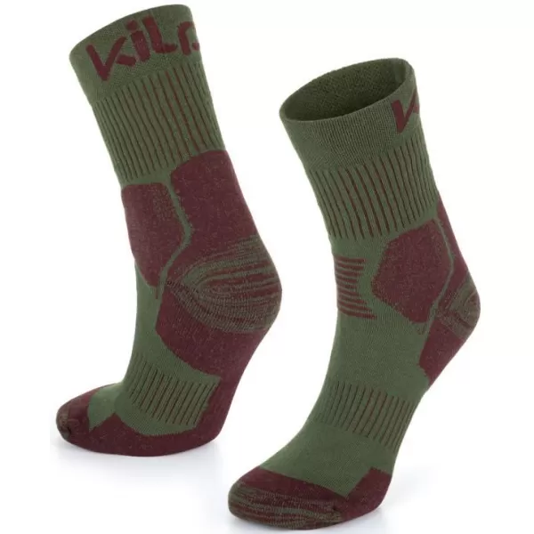  Športne nogavice KILPI ULTRA-U RU0901KI KAKI 