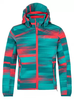 Dekliška softshell jakna KILPI RAVIA-J RJ0515KI TURKIZNA