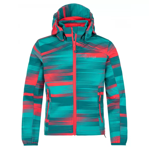  Dekliška softshell jakna KILPI RAVIA-J RJ0515KI TURKIZNA 
